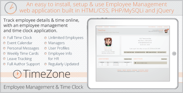 TimeZone Employee Management