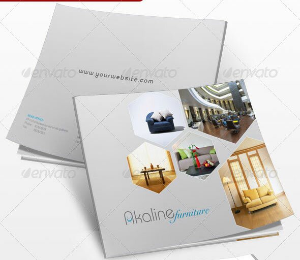corporate brochure 12pages 10 Beautiful Furniture Brochure Templates