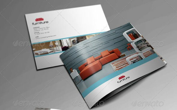 furniture brochure 01 10 Beautiful Furniture Brochure Templates