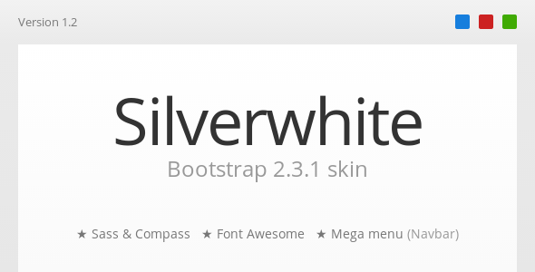 silverwhite-boostrap-skin