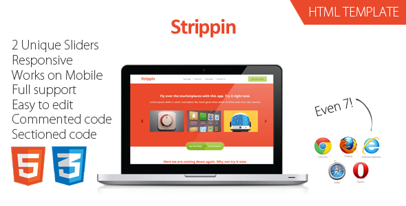 strippin-html-template