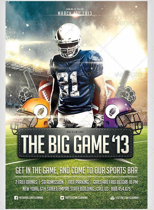 the-big-game-flyer-template