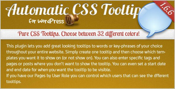 automatic css tooltips wordpress 10 Useful WordPress Tooltip Plugins