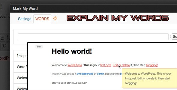 explain my words wordpress plugin 10 Useful WordPress Tooltip Plugins