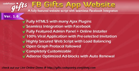 gifts-app-website-fb-integration