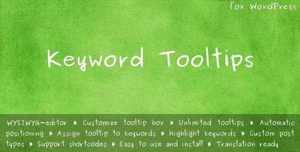 keyword tooltips