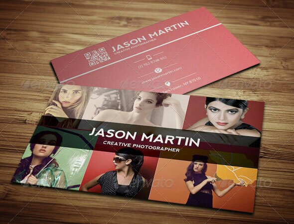 metro creative photographer business card 10 18 Metro Business Cards For Inspiration