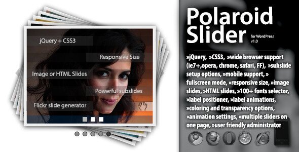 polaroid slider for wordpress 36 Great WordPress Image Slider Plugins