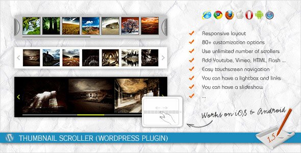 thumbnail scroller wordpress plugin 36 Great WordPress Image Slider Plugins