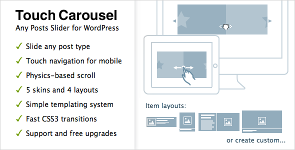 touchcarousel wp 30 Useful WordPress Carousel Plugins