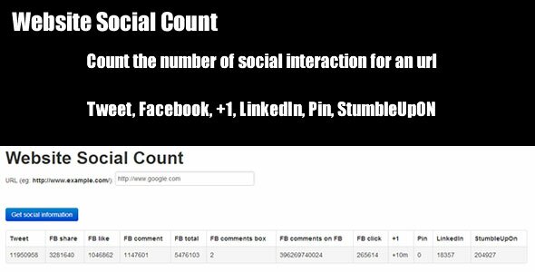 website-social-count