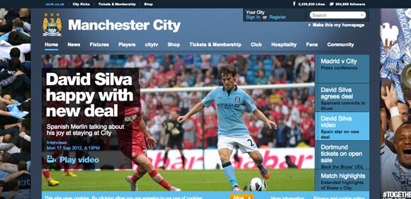 26 nicely designed sport websites