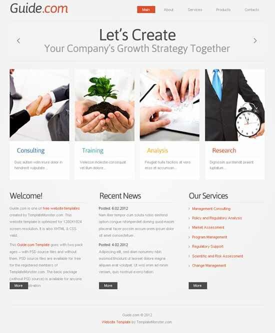 Guide Business Template