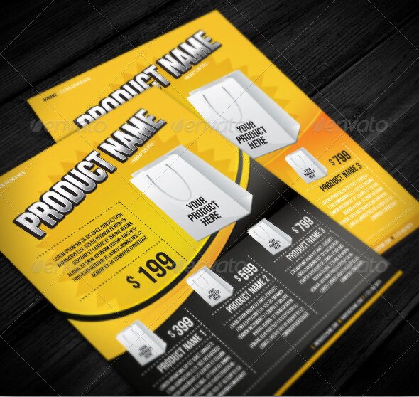 product-flyer-template