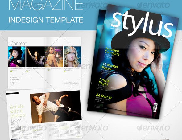 stylus indesign magazine