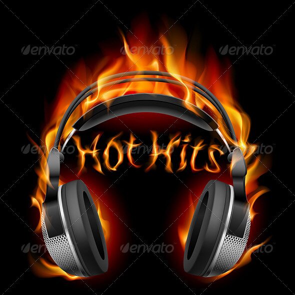headphones-in-fire