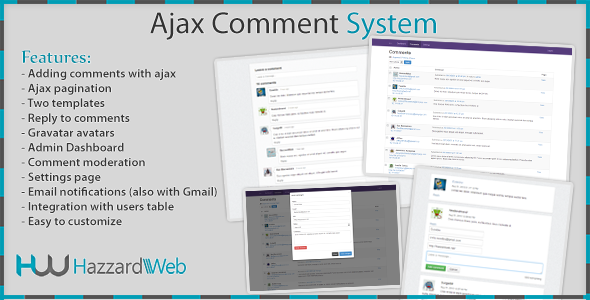 Ajax Comment System