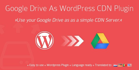 Google Drive As WordPress CDN Plugin