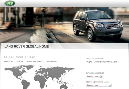 Land Rover Global Home