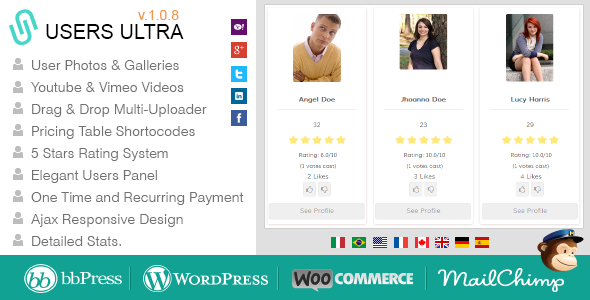 Users Ultra a Powerful Users WordPress Plugin