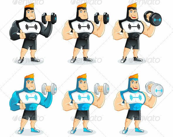 Fitness-Guy-Mascot