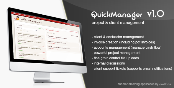 quickmanager project client manager