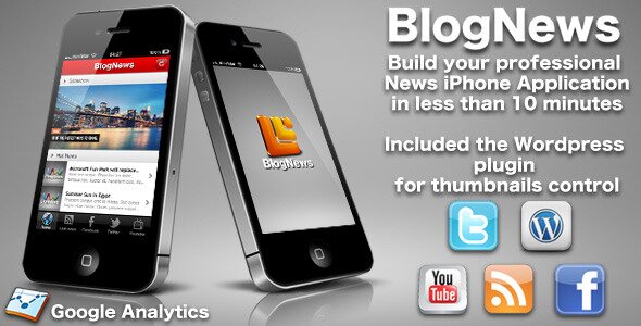 BlogNews iPhone blog app WordPress editions