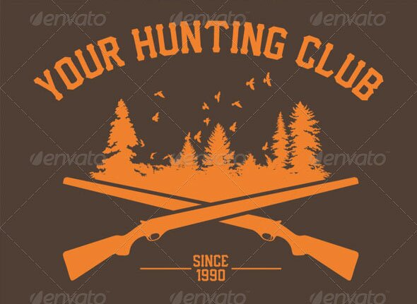 Custom-Hunting-Club-T-Shirt-Design