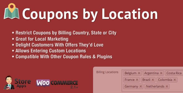 WooCommerce Coupons by Location