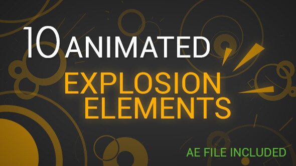 Animated Explosion Elements