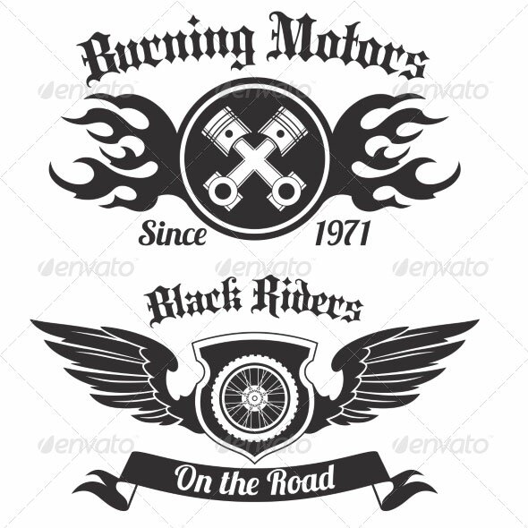 Motorcycle-Labels