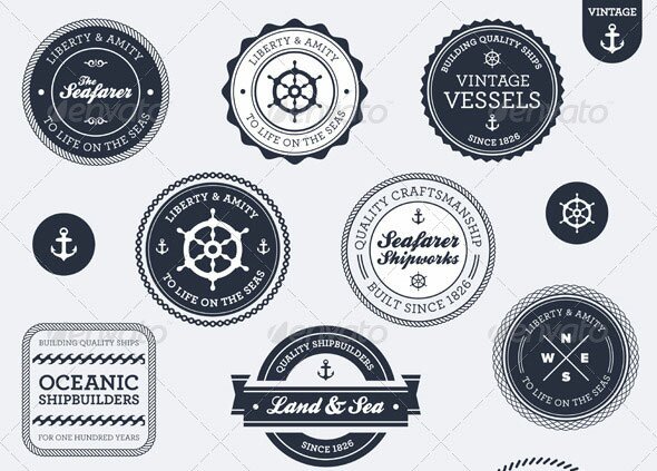 Nautical-labels