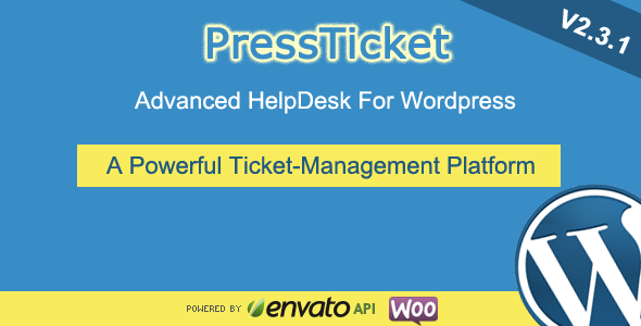 PressTicket Advanced HelpDesk For WordPress