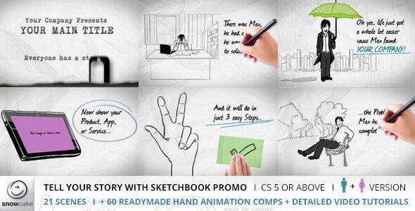 Tell Your Story With Sketchbook Promo