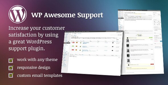 WP Awesome Support Responsive Ticket System