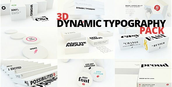 3D-Dynamic-Typography-Pack