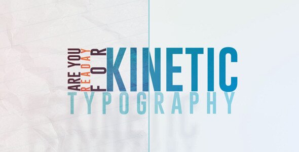 Kinetic Typography Pack