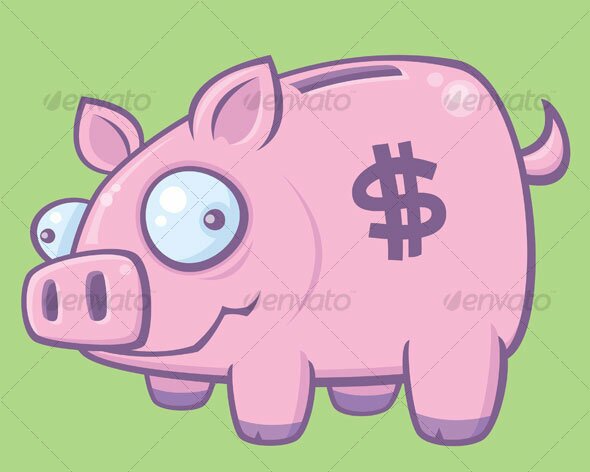Piggy-Bank-Cartoon