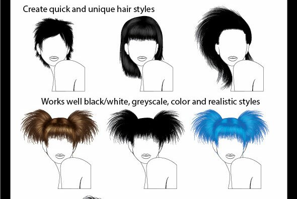Easy-Hair-Brushes-for-Adobe-Illustrator