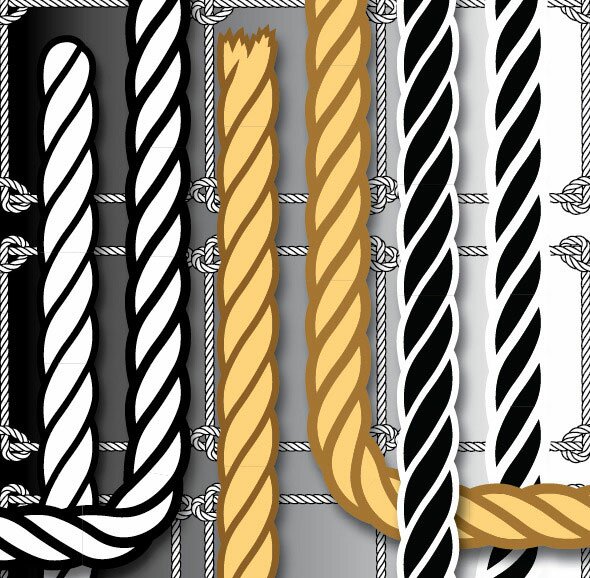 Set-of-Rope-Brushes-for-Illustrator