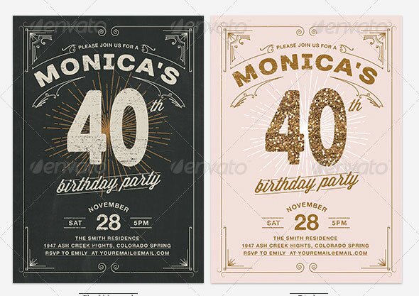 Vintage-Typography-Birthday-Invitation