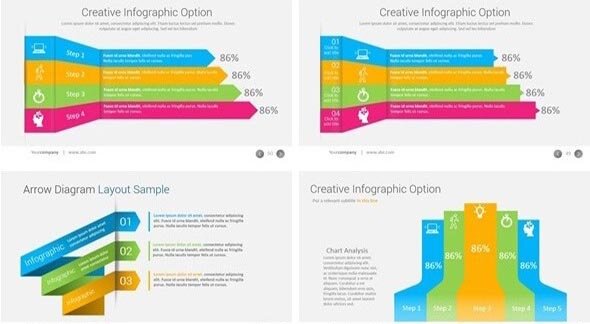 Bundle 4 in 1 Business PowerPoint Templates