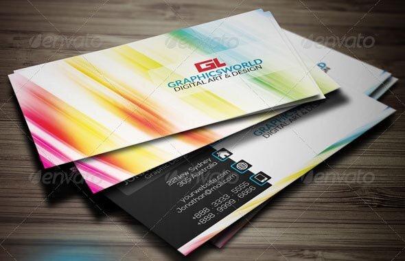 Colorful Business Card 2014