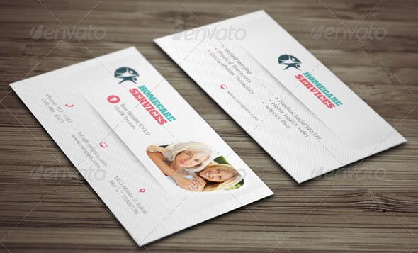 Home Care Business Card Templates