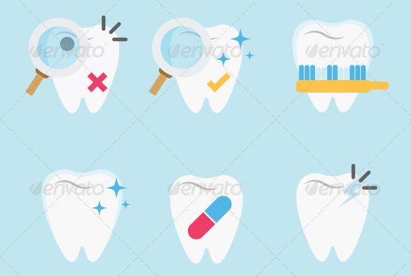 12 Dental Icons