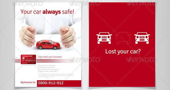 Car Insurance Corporate Flyer