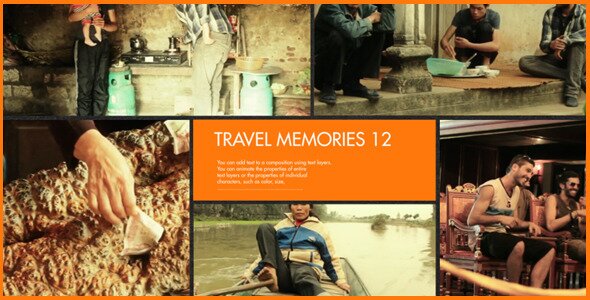 Travel Memories after effects