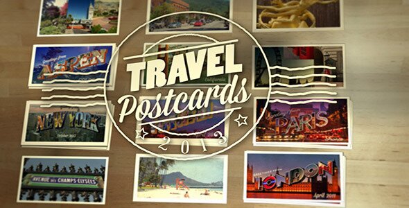 Travel Postcards After Effects