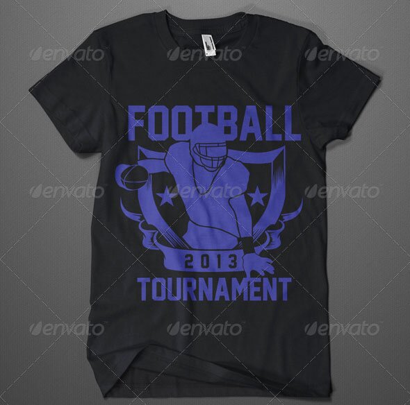 American Footbal Tournament T-Shirt