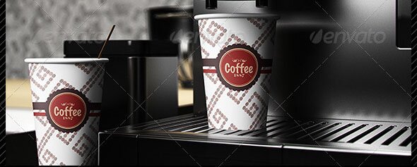 Photorealistic Coffee Cup Mock-Ups
